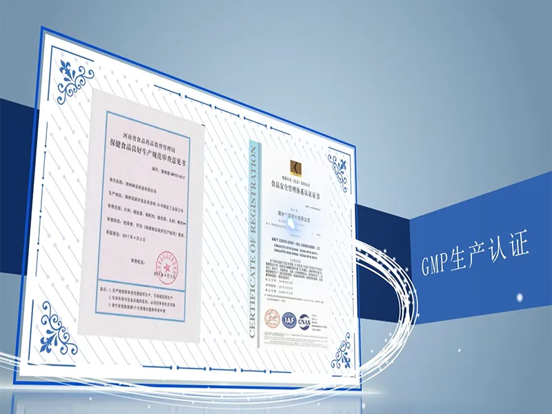 GMP CertificatIon