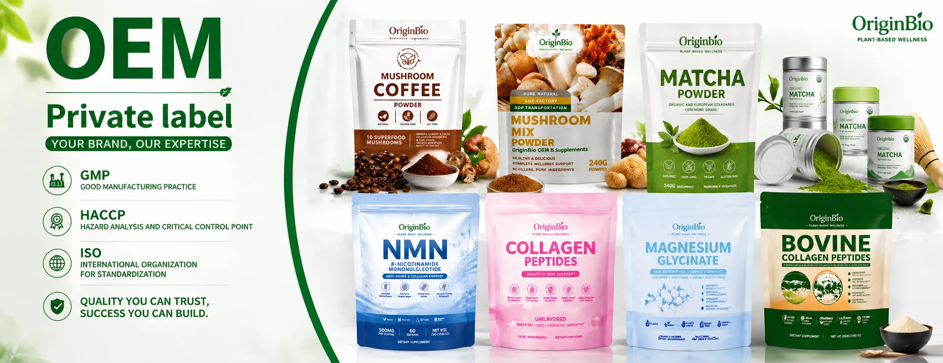 High-Quality OEM Supplements Powder