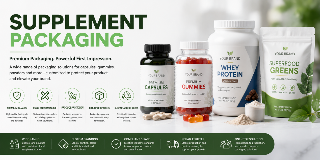 Supplement Packaging Supplement Packaging