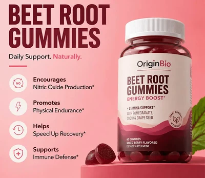 Beetroot Gummies: The Next Big Trend in Sports Nutrition and Functional Supplements
