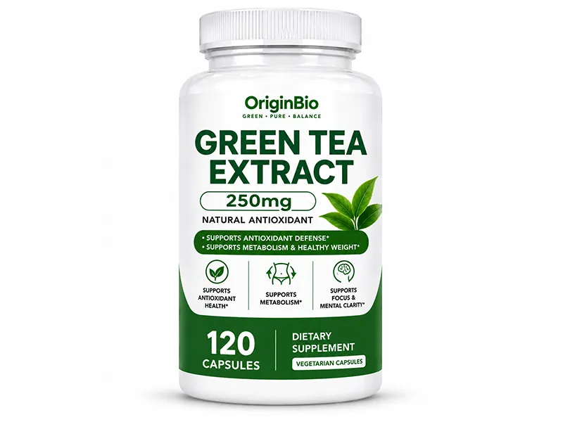 Wholesale Green Tea 250 mg Capsule
