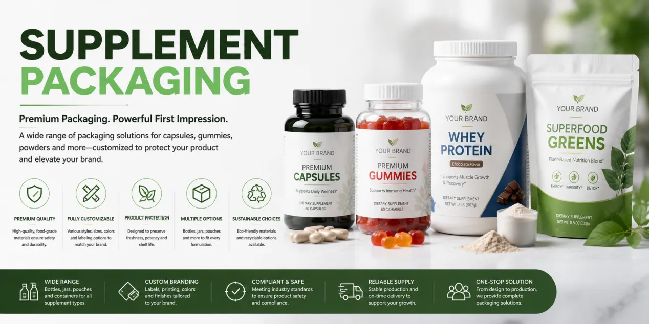 supplement packaging supplement packaging
